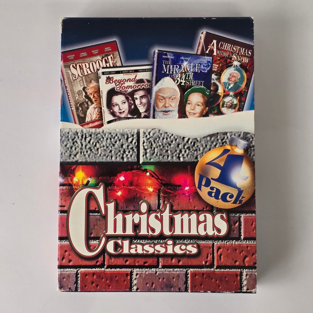 Christmas Classics DVD‎ 4 Pack Holiday Nostalgic Osiris Entertainment